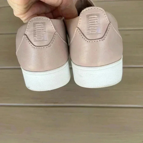 FITFLOP SLIP-ON LEATHER SNEAKER IN Sz 7.5 - Picture 2 of 7